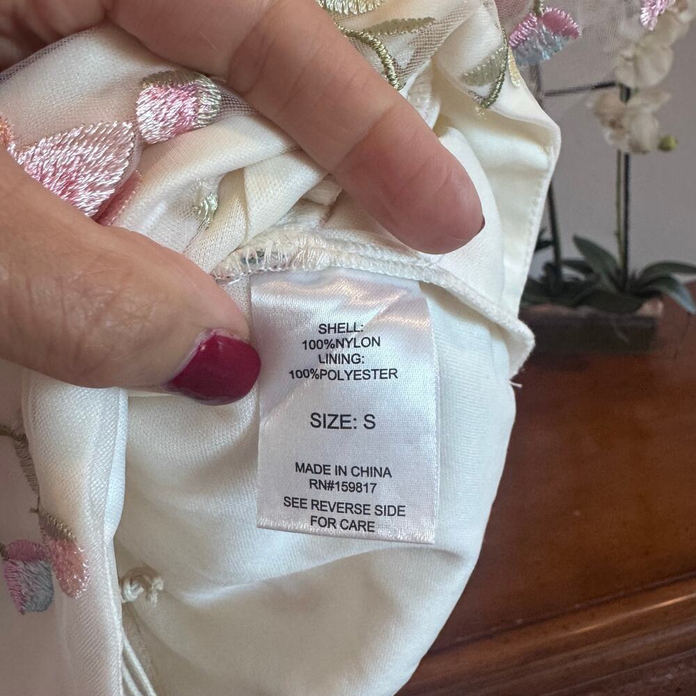 Altar’d State Ambrose Floral Embroidered Top & Skirt Set NWT Small - Picture 11 of 14